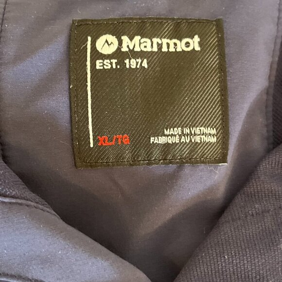 2 marmot  Men's Blue/Rust Northgate Peak UPF Protection Shirt Sz XL - Picture 6 of 16